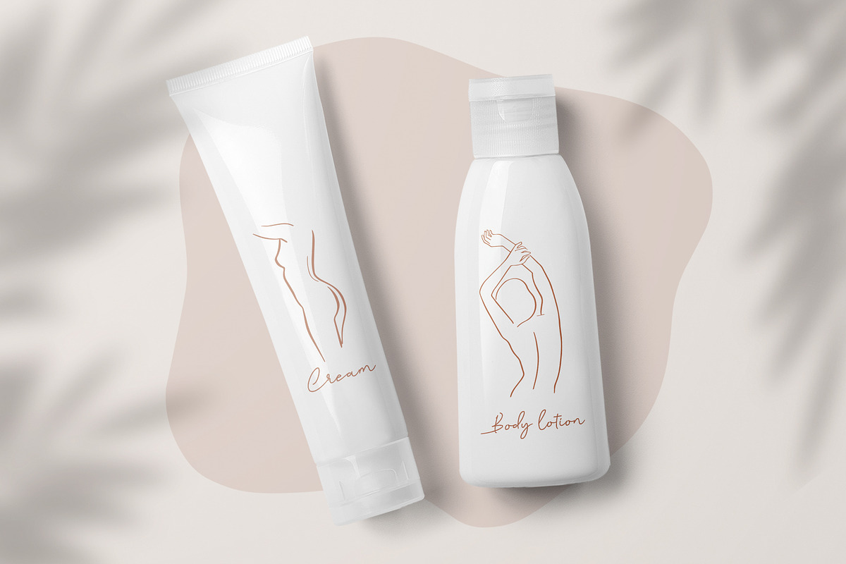 Body & Soul. Female Figure Line Art, a Healthcare Illustration by mejorana (Photo 8 of 12)