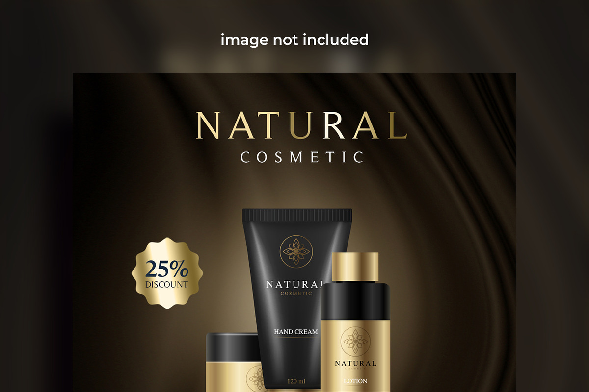 Cosmetic product sale poster design, a Social Media Template by mdmijanur0187 (Photo 2 of 2)