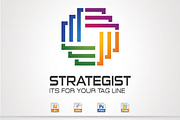 Strategist Logo, a Branding & Logo Template by stock6design (Thumbnail 1 of 2)