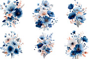 Soft Spring Florals Clipart, an Illustration by Designking (Thumbnail 3 of 5)