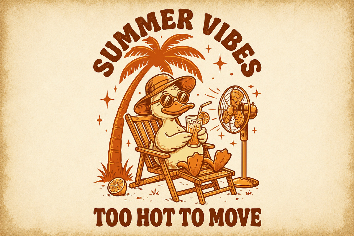 Retro Summer Sublimation Bundle, an Object Illustration by Sublimation Artist (Photo 8 of 10)