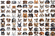 240 Breed Of Peeking Dog Clipart, an Animal Illustration by Coralcreations (Thumbnail 3 of 3)