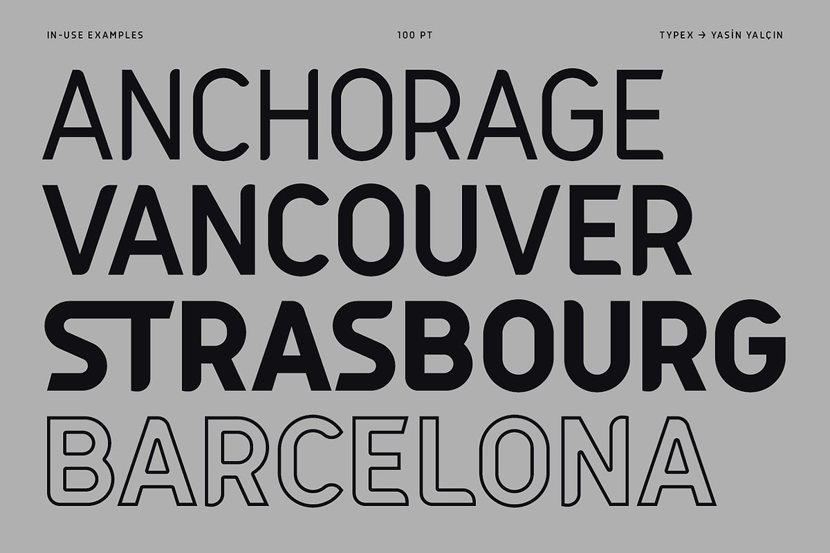 Federasyon Type Family, a Sans Serif Font by Yasin Yalçın (Photo 13 of 14)