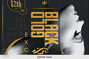 Black and Gold Flyer Template V17, a Flyer Template by ThatsDesignArt (Thumbnail 7 of 8)