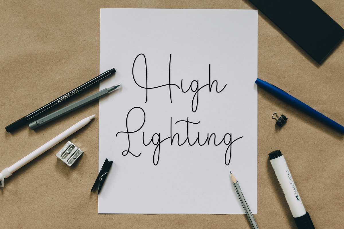 Beauty Flamingo, a Handwritten Font by InermediaSTUDIO (Photo 6 of 7)