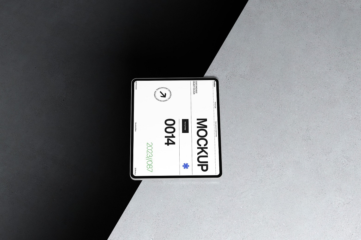 Modern Tablet Mockup Pack, an iPad Mockup by kreatifreya (Photo 7 of 11)