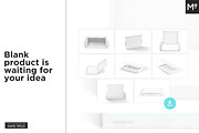 Mailing Boxes Mock-up Part 2, a Cups & Container Mockup by BlackMocca (Thumbnail 3 of 14)