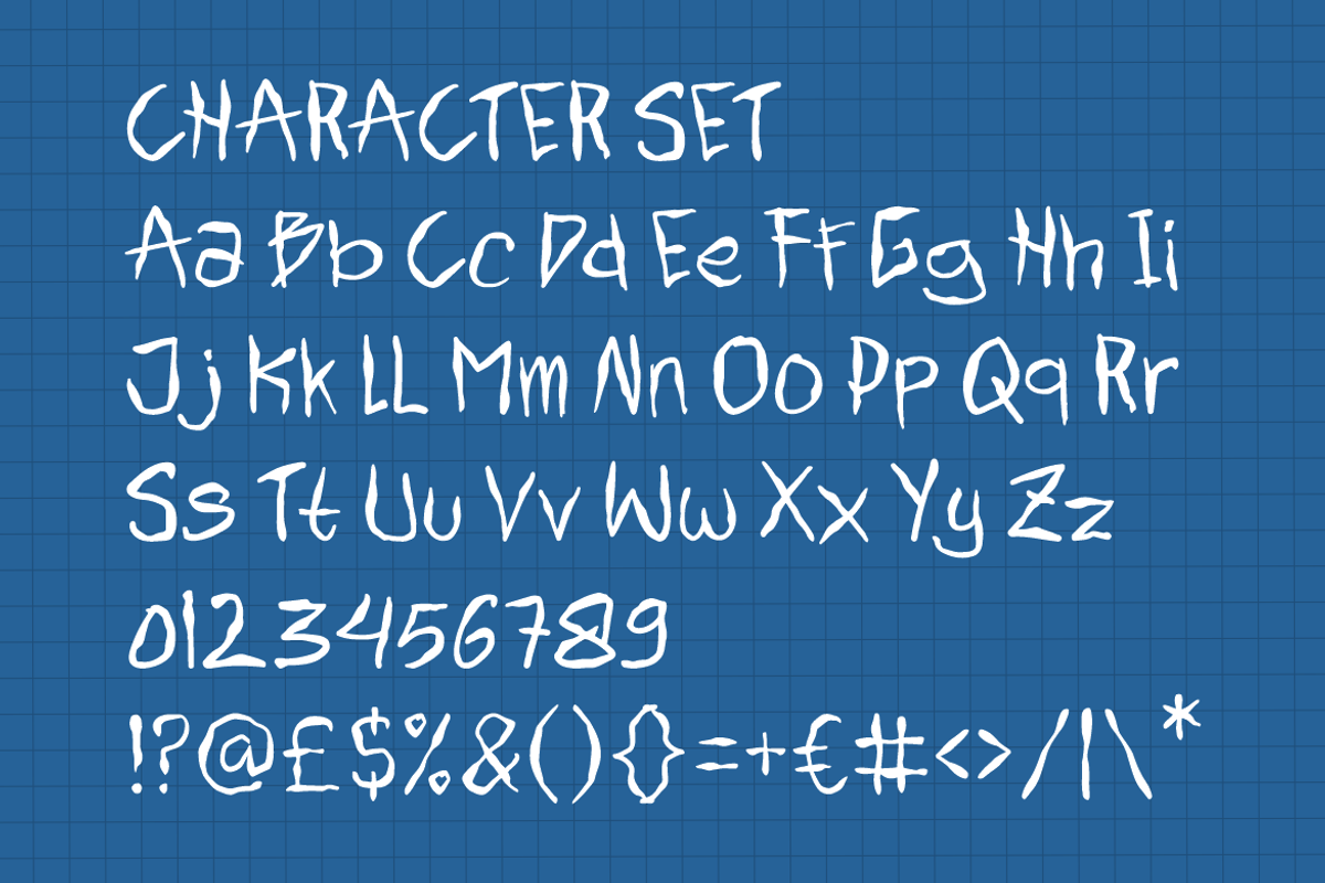 Kids Sketch Handwritten Doodle Font, a Font by PutraCetol Studio (Photo 5 of 5)