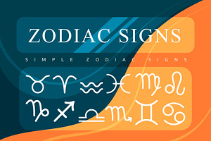 12 Zodiac Signs