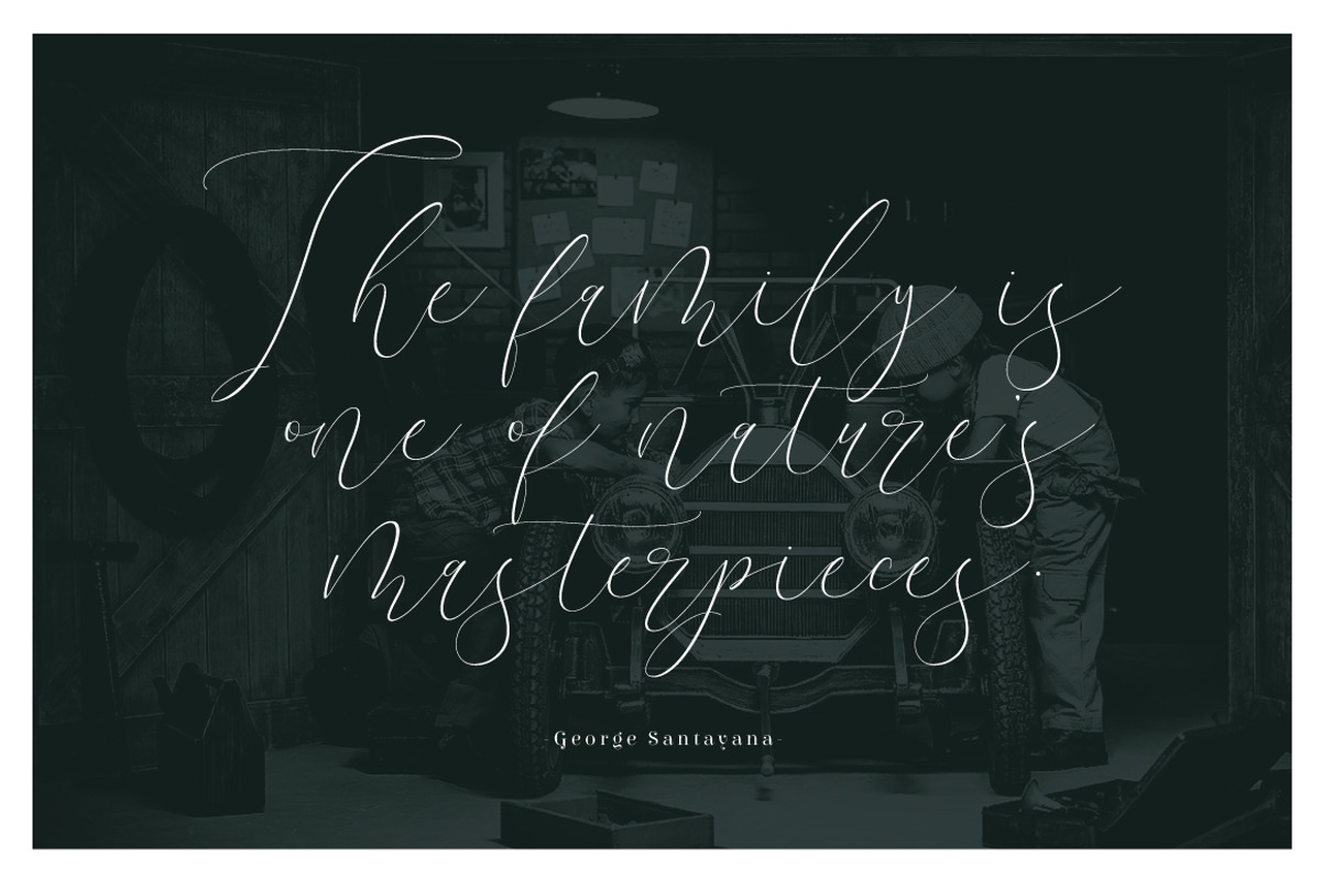 Terranika Typeface preview 2