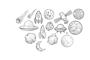 Universes Handdrawn Collection