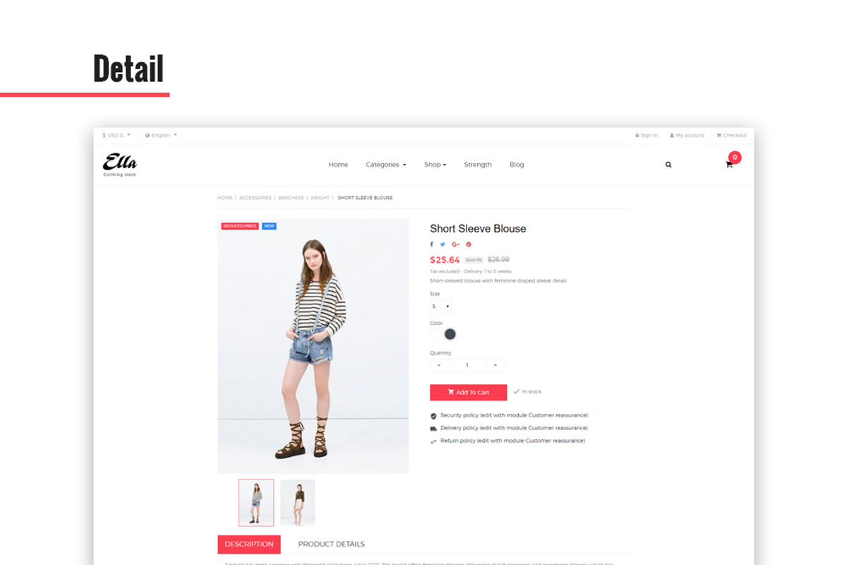 Leo Ella, a Bootstrap Template by LeoTheme (Photo 6 of 6)