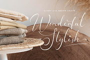 Kalidony - Lovely Font, a Script Font by Arterfak Project (Thumbnail 5 of 14)