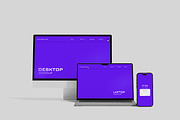 Multi Device Mockup, a Wearable Device Mockup by safrizalstudio (Thumbnail 1 of 4)