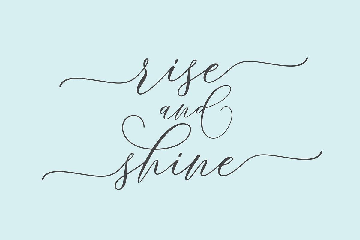 Farmhouse Script, a Script Font by moriztype (Photo 2 of 12)