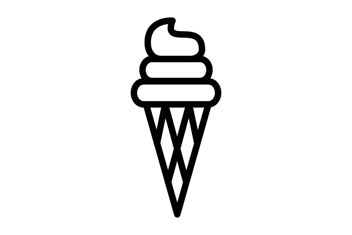Ice Cream icon, an Outline Icon by Sumberpangan (Photo 5 of 7)