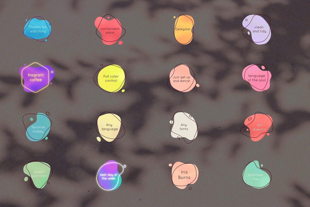 Colorful Titles for After Effects, a Marketing Template by 2dfx (Photo 1 of 2)
