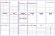 Craft Business Planner Bundle Canva, a Stationery Template by Mustafiz (Thumbnail 6 of 8)
