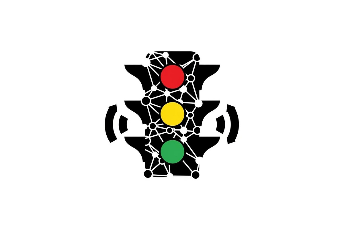 Modern Traffic Light Silhouette, a Graphic by musafir_fashion (Photo 2 of 14)