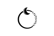 Crescent Moon Round Frame Bundle, an Illustration by Creativeshirt (Thumbnail 18 of 31)