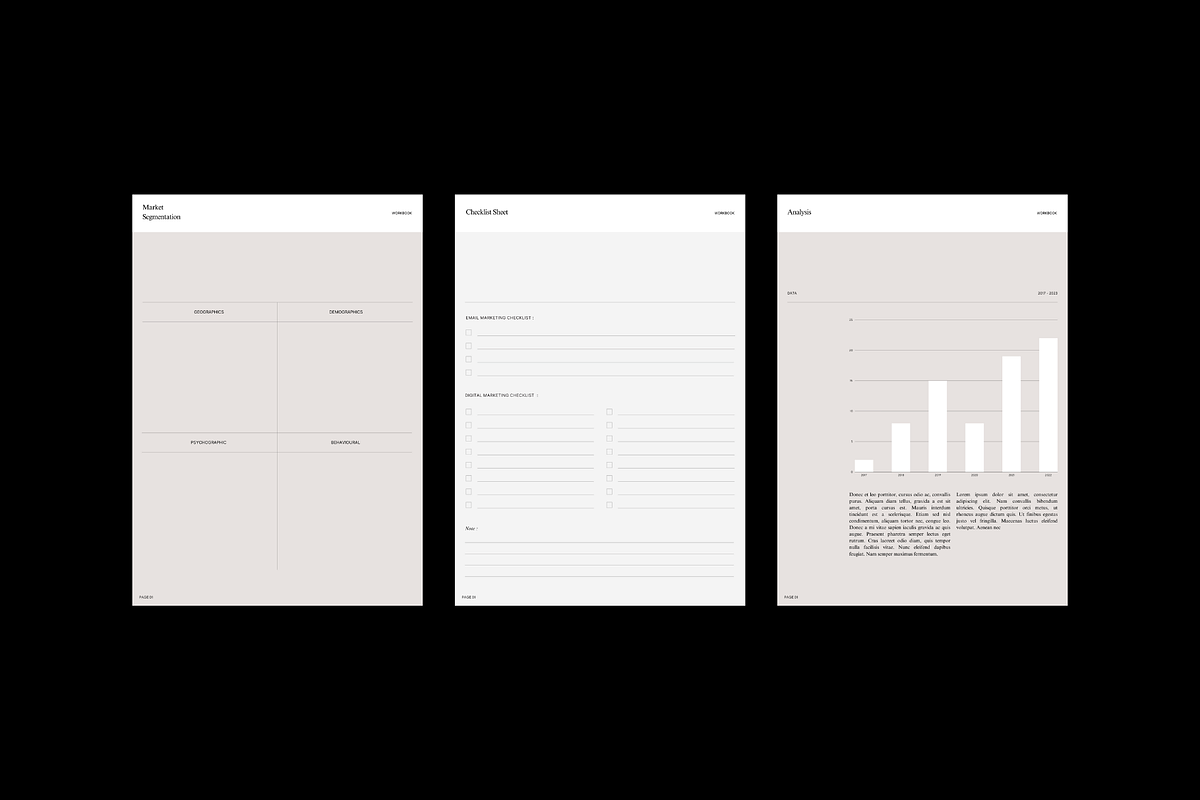 Editorial & Workbook Template Canva, a Presentation Template by Studio Provo (Photo 6 of 7)