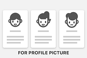 Avatar Icons, an Outline Icon by Sarunw (Thumbnail 3 of 4)
