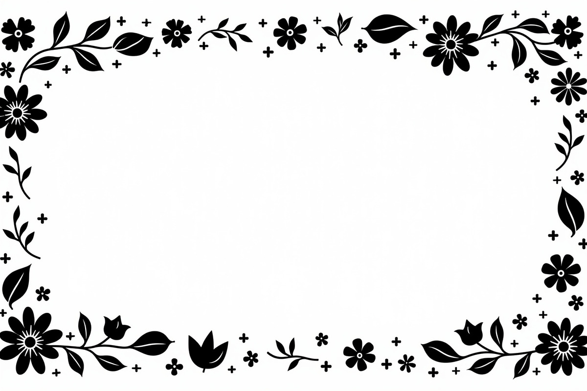 Botanical Frame SVG Collection, an Illustration by yasushie (Photo 3 of 10)