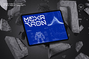Mexatron - Sci-Fi Display Font, a Sans Serif Font by Pengedar Seni (Thumbnail 2 of 10)