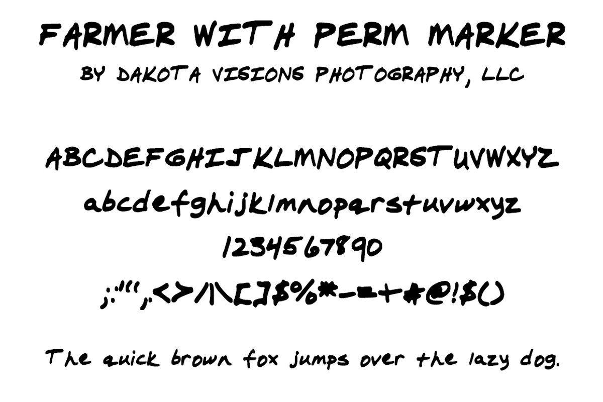 Farmer with Perm Marker preview 2