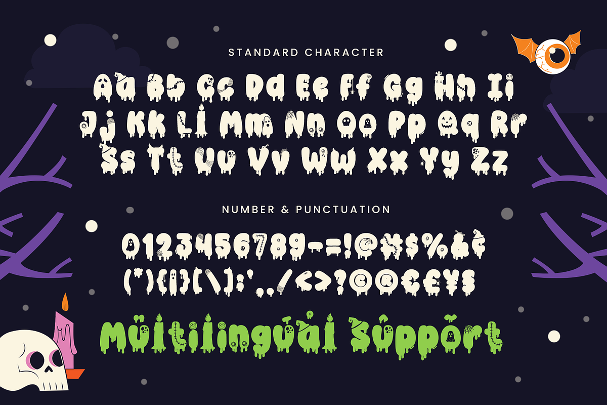 Spooky Halloween - Halloween Font, a Handwritten Font by Umitype (Photo 9 of 9)