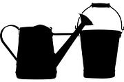 Gardening Equipment Silhouette, an Object Graphic by Creativeshirt (Thumbnail 8 of 20)