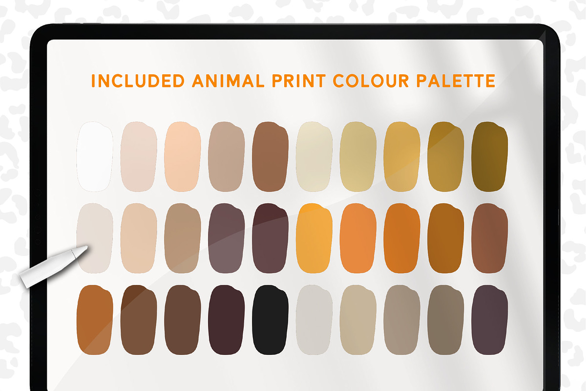 Animal Print Procreate Brush Set, a Brush Add-On by AngelfishCreative (Photo 14 of 14)