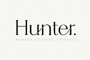 Hunter - Serif Ligature Font, a Serif Font by Tropical Type (Thumbnail 1 of 8)