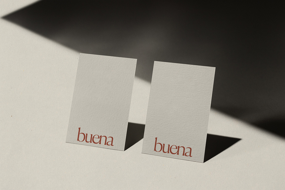 Buena 02 Business Card Mockup, a Templates & Theme by StudioModra (Photo 4 of 5)