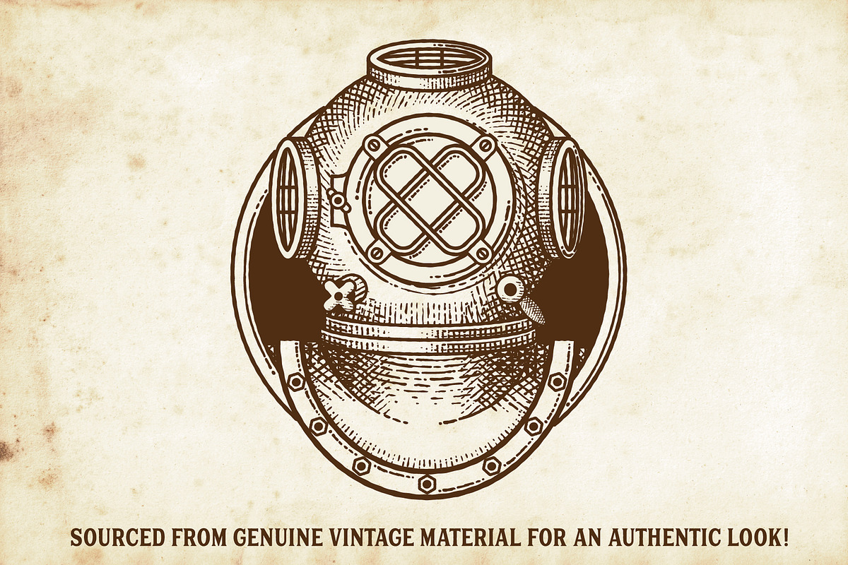 Finest Vintage - Illustrator Brushes, a Brush Add-On by The Artifex Forge (Photo 2 of 12)