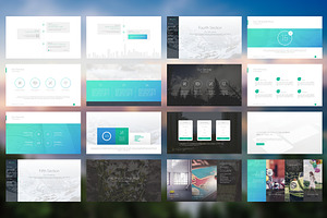 IDelapan PowerPoint Template