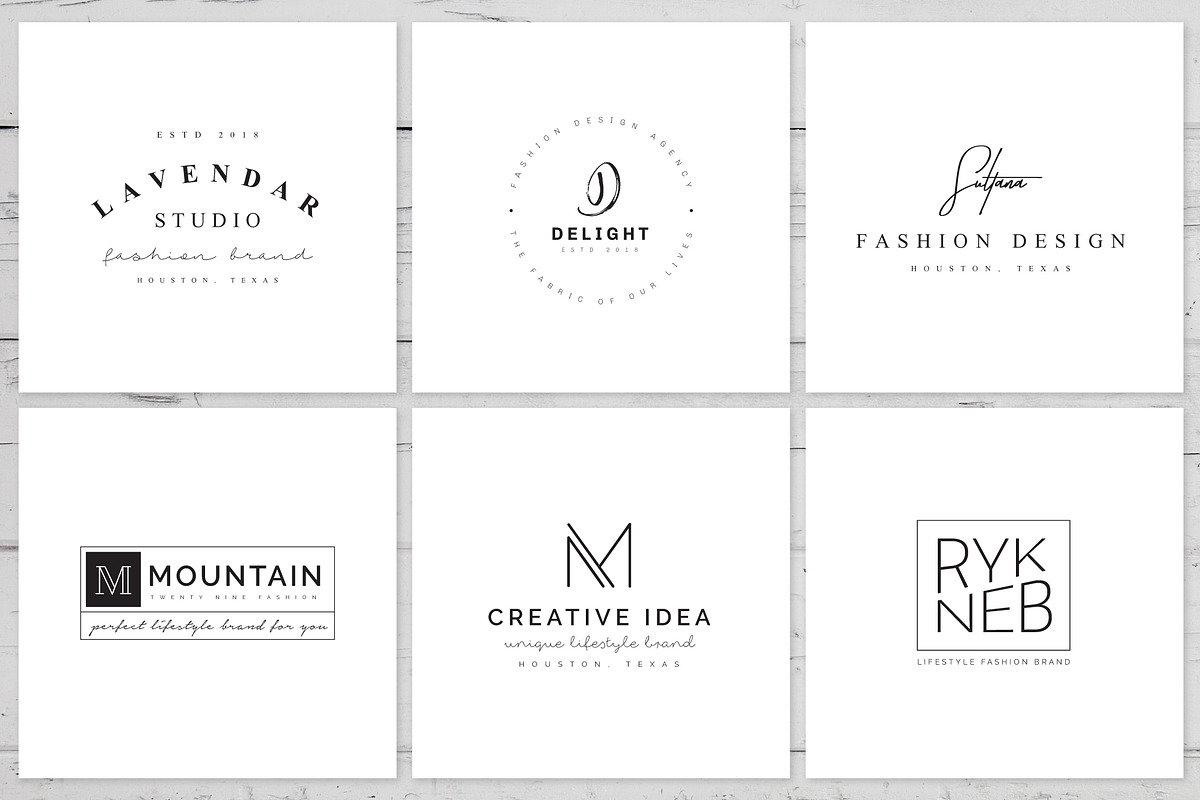 200 Minimal Premade Logo Bundle, a Branding & Logo Template by XpertgraphicD (Photo 29 of 60)