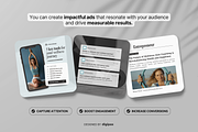 Wellness Static Ad Templates Canva, a Social Media Template by DigiPax (Thumbnail 6 of 11)