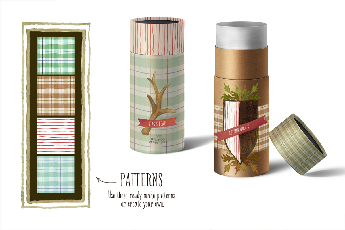 The Mountain Lodge Collection, an Illustration by KLUGE+CO (Photo 8 of 15)