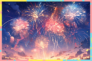 Procreate Firework Brushes, a Brushes & More by Cozy Brushery (Thumbnail 2 of 8)