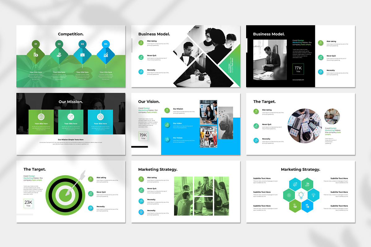Business Startup PowerPoint Template, a Presentation Template by Typetheme (Photo 5 of 6)