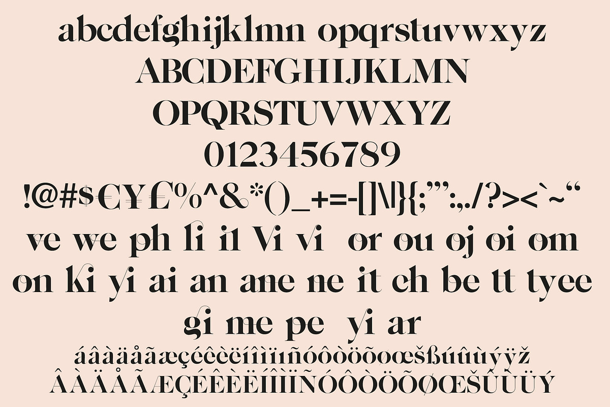 Sophillia - Ligature Serif Font, a Serif Font by Tropical Type (Photo 9 of 10)