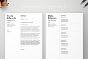 Resume Template Stella, a Resume Template by Olympia Resume (Thumbnail 2 of 4)