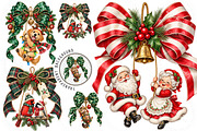 Hanging Bow Ornament Sublimation, a Work Illustration by SinaCreation (Thumbnail 1 of 6)
