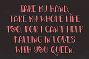 Lulove Display Typeface, a Symbol Font by Maulana Creative (Thumbnail 6 of 7)