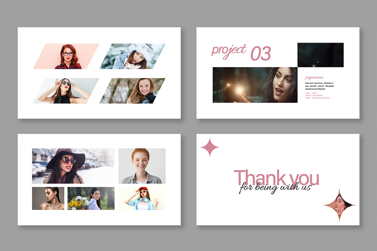 Minimal Portfolio Presentation, a Presentation Template by Mighty-Slide (Photo 5 of 5)