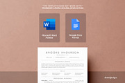 ATS Friendly Resume Template, a Resume Template by DemeDesign (Thumbnail 6 of 9)