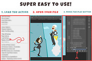Pixalate Action, an Action Add-On by HipFonts (Thumbnail 2 of 4)