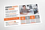 Computer Repair Postcard Templates, a Card Template by AfzaalGraphics (Thumbnail 3 of 4)