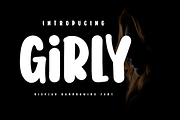 Girly, a Sans Serif Font by twinstd (Thumbnail 1 of 10)